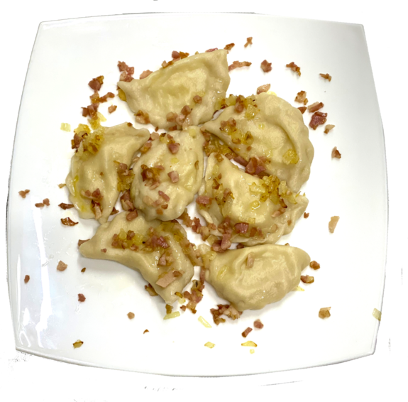 Вареники домашние с картошкой